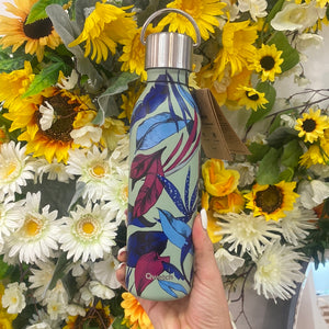 Quetch Stainless steel bottle floral