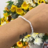 Opal bead bracelet