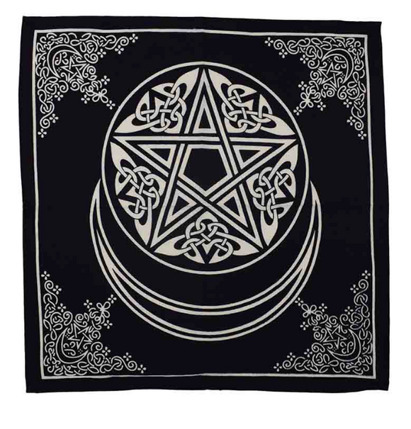 pentagram altar cloth
