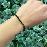 Golden obsidian XS bead bracelet